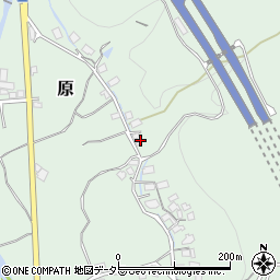 大阪府高槻市原1465周辺の地図