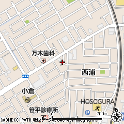 京都府宇治市小倉町西浦17-21周辺の地図