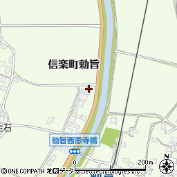 滋賀県甲賀市信楽町勅旨1422周辺の地図