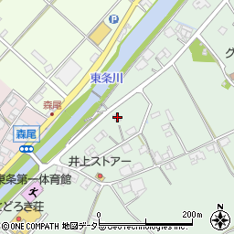 兵庫県加東市岡本332周辺の地図