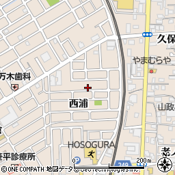 京都府宇治市小倉町西浦22-41周辺の地図