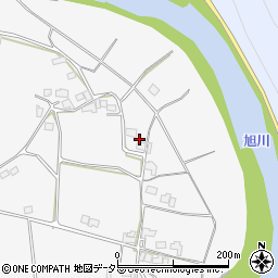 岡山県岡山市北区建部町品田243周辺の地図