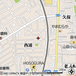 京都府宇治市小倉町西浦26-3周辺の地図