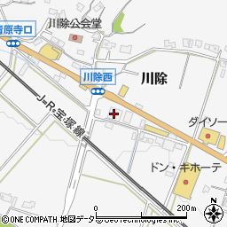 トヨタモビリティパーツ三田店周辺の地図