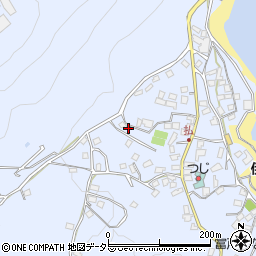城ヶ崎川上ペンション駐車場周辺の地図