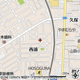 京都府宇治市小倉町西浦10-32周辺の地図