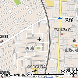 京都府宇治市小倉町西浦9-16周辺の地図