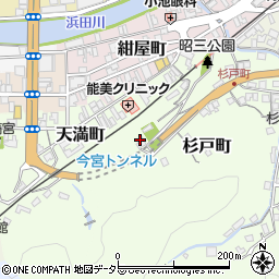 島根県浜田市杉戸町2620-1周辺の地図