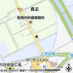 兵庫県三田市貴志165周辺の地図