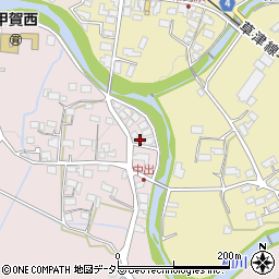 滋賀県甲賀市甲賀町滝728-6周辺の地図