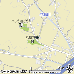 静岡県藤枝市花倉361-6周辺の地図