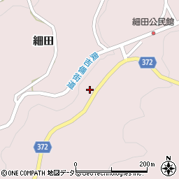 岡山県加賀郡吉備中央町細田961-2周辺の地図