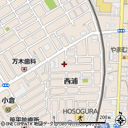 京都府宇治市小倉町西浦10-6周辺の地図