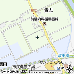 兵庫県三田市貴志174-5周辺の地図