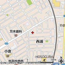 京都府宇治市小倉町西浦15周辺の地図