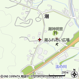 静岡県藤枝市潮277周辺の地図