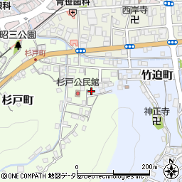 島根県浜田市杉戸町2343-7周辺の地図