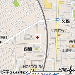 京都府宇治市小倉町西浦9-12周辺の地図
