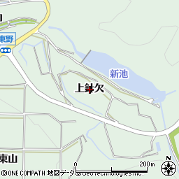 愛知県額田郡幸田町長嶺上針欠周辺の地図