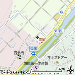 兵庫県加東市岩屋219周辺の地図