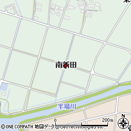 愛知県安城市東端町（南新田）周辺の地図