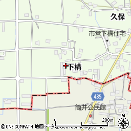 兵庫県姫路市林田町下構155周辺の地図