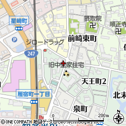 和洋酒屋 ジャポネ 半田店周辺の地図