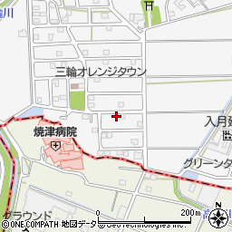 静岡県藤枝市岡部町三輪1372-32周辺の地図