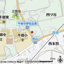 愛知県新城市杉山前野周辺の地図