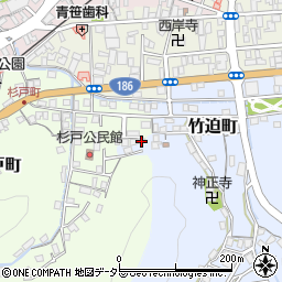 島根県浜田市杉戸町2345-2周辺の地図