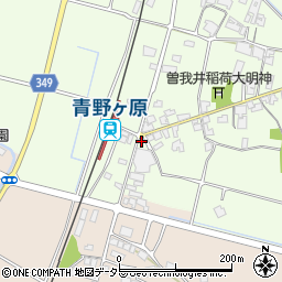 兵庫県小野市復井町264-1周辺の地図