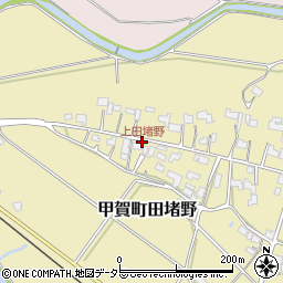 上田堵野周辺の地図