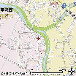 滋賀県甲賀市甲賀町滝728-4周辺の地図