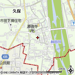 姫路市役所　市民局総合センター下構総合センター周辺の地図