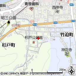 島根県浜田市杉戸町2344周辺の地図