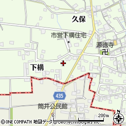 兵庫県姫路市林田町下構120周辺の地図