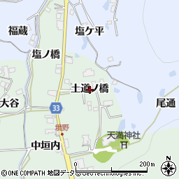 兵庫県宝塚市境野土道ノ橋周辺の地図