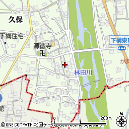 兵庫県姫路市林田町下構69周辺の地図