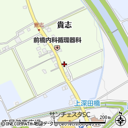 兵庫県三田市貴志16周辺の地図
