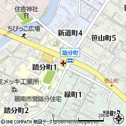 ＨｏｎｄａＣａｒｓ愛知碧南店周辺の地図