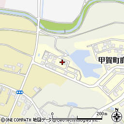 滋賀県甲賀市甲賀町鹿深台180-9周辺の地図