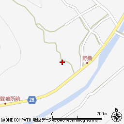 兵庫県赤穂郡上郡町野桑491周辺の地図