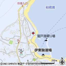 いとう漁協富戸支所ダイビングサービス周辺の地図