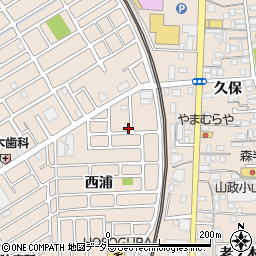 京都府宇治市小倉町西浦9-4周辺の地図