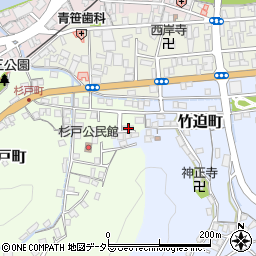 島根県浜田市杉戸町2345-7周辺の地図