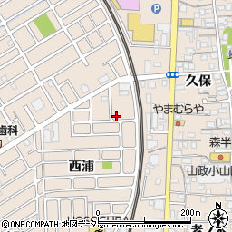 京都府宇治市小倉町西浦8-23周辺の地図