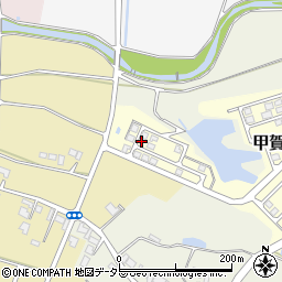 滋賀県甲賀市甲賀町鹿深台180-15周辺の地図