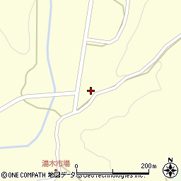 広島県庄原市口和町湯木284周辺の地図