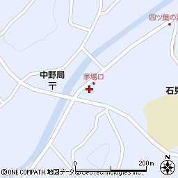 島根県邑智郡邑南町中野下茅場2589周辺の地図