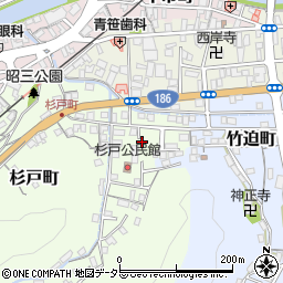 島根県浜田市杉戸町2349周辺の地図